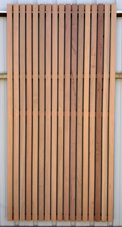 Hardwood Timber Screen Vertical Slat 1.8m x 0.9m Softwoods Pergola